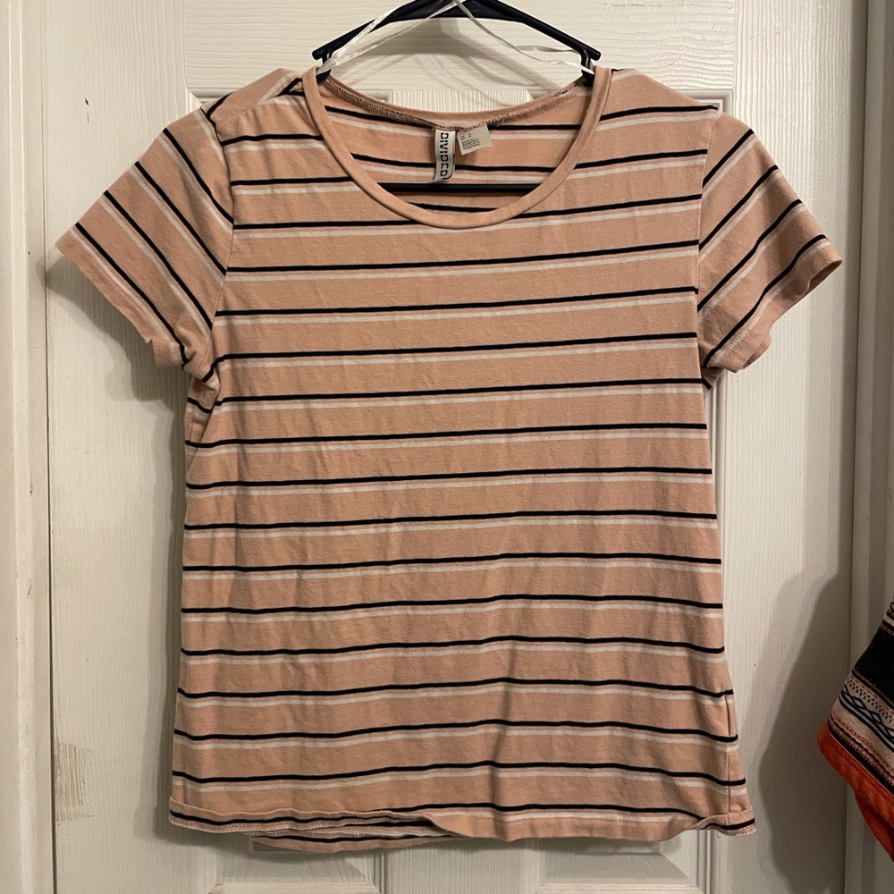 Divided Striped Shirt